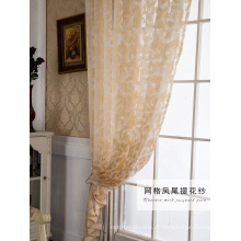 Estilo europeu Jacquard Curtain Home Textile Fabric